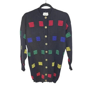 {BASLER} Vintage 90s Button-Down Wool Sweater